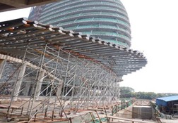《蘇州建筑腳手架嶄露頭角，致勝有奇招》
